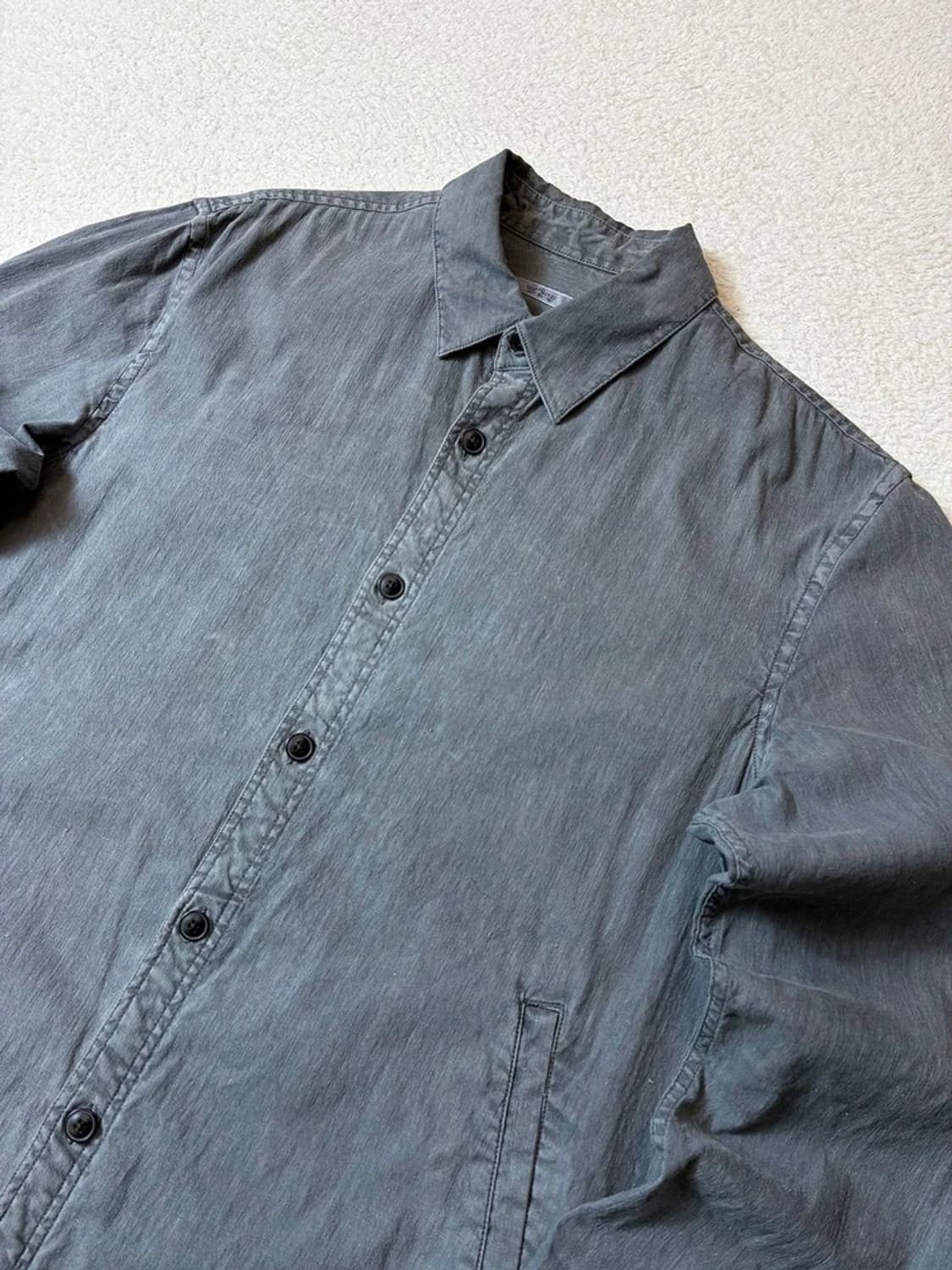 시리즈 Series 19ss 린넨 피그먼트 다잉 셔츠형 코트 PN6806 상품이미지2