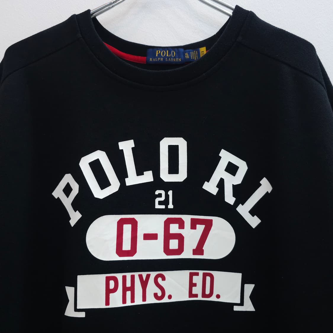 폴로 랄프로렌 POLO RL 0-67 빈티지 로고 맨투맨 상품이미지2