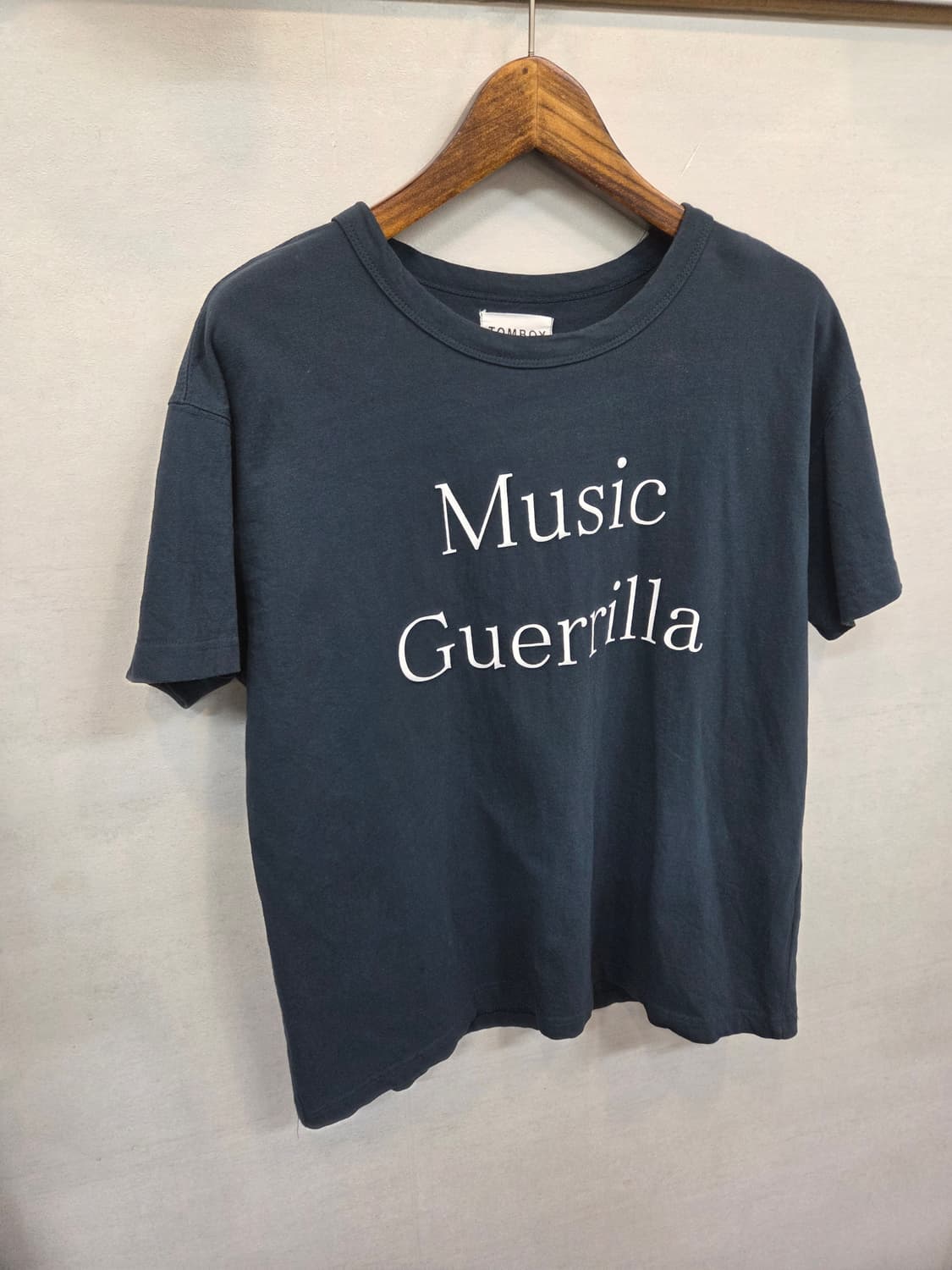 톰보이 레터링 반팔 프리  상품이미지5