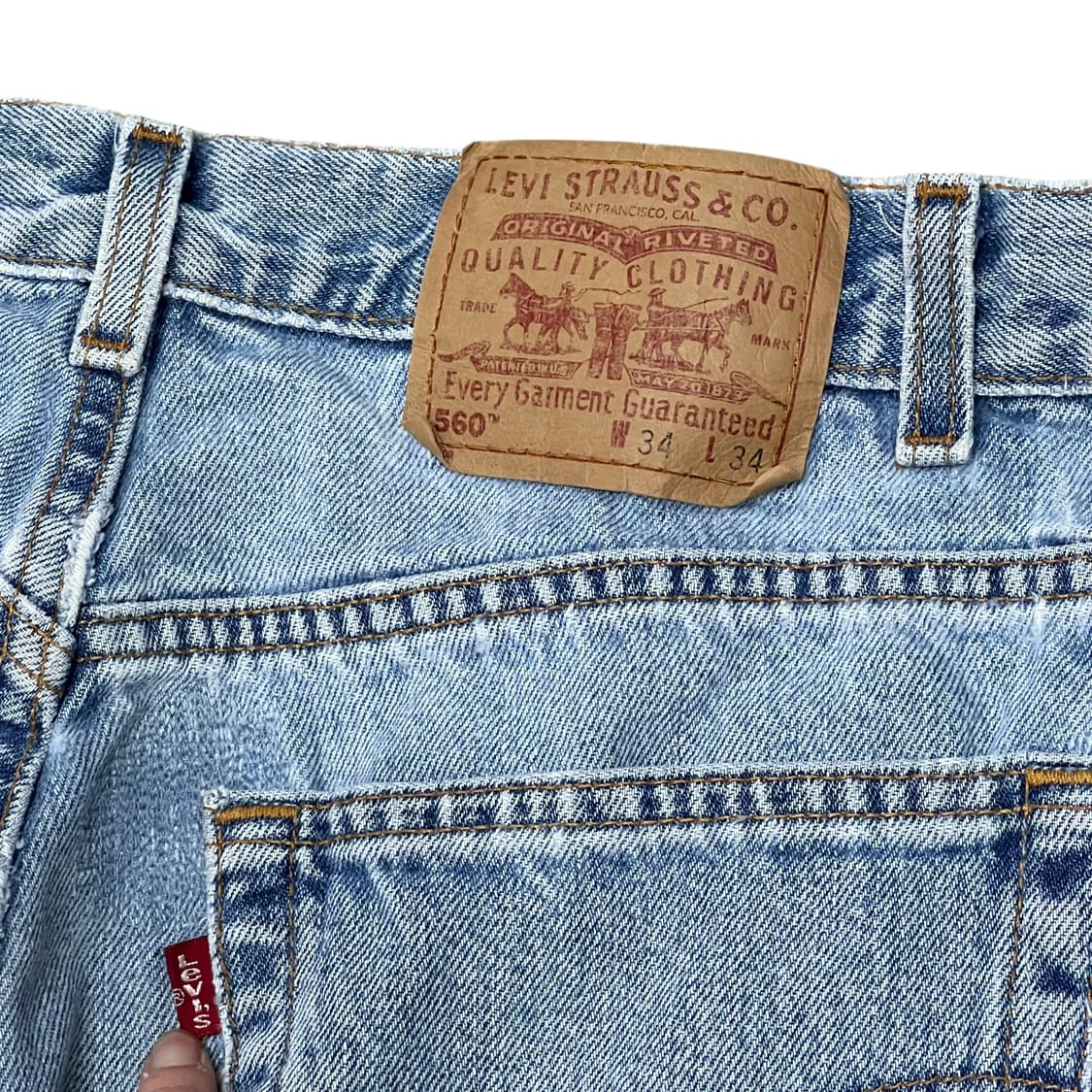 usa 리바이스 560 데님팬츠 s08707 상품이미지6
