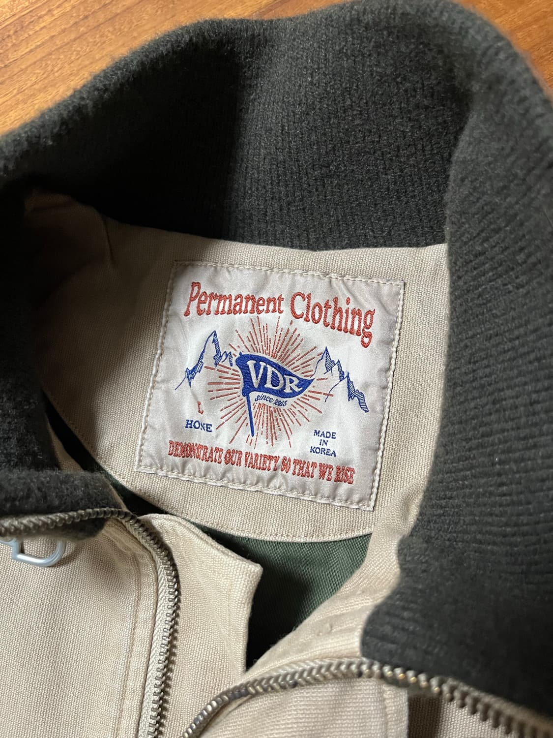 [새상품] VDR 탱커자켓 빈티지 샌드 상품이미지4