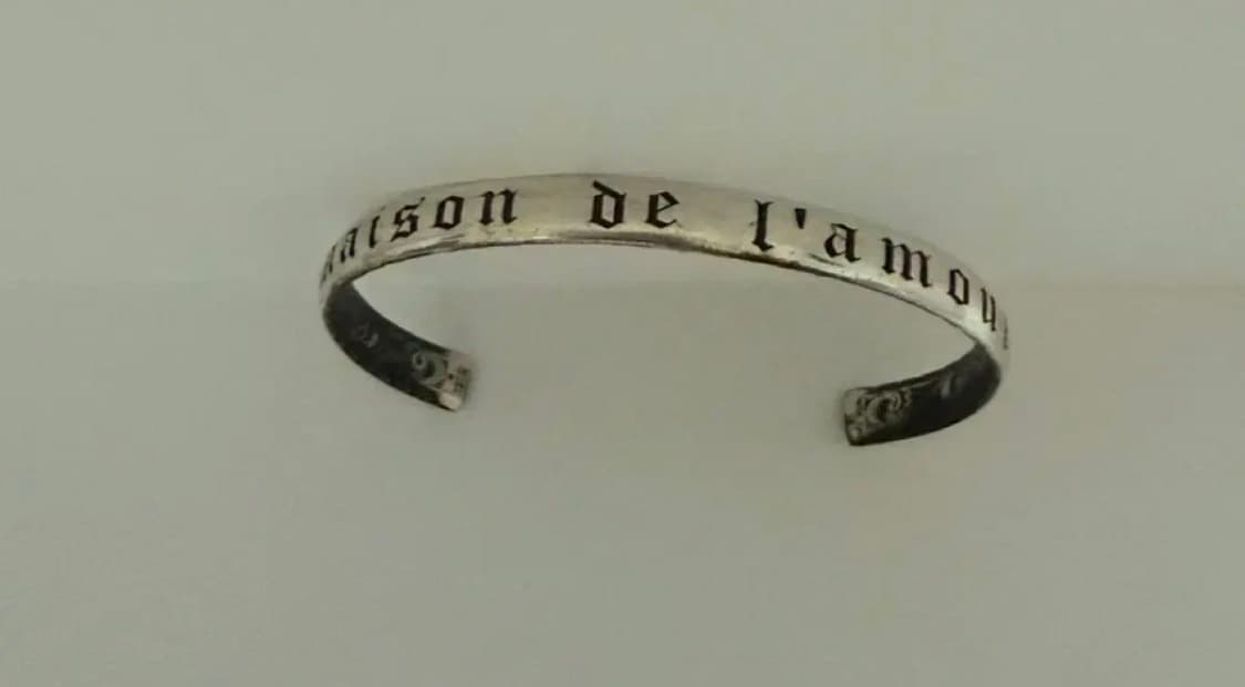 구찌 실버 팔찌 중고  gucci 상품이미지1