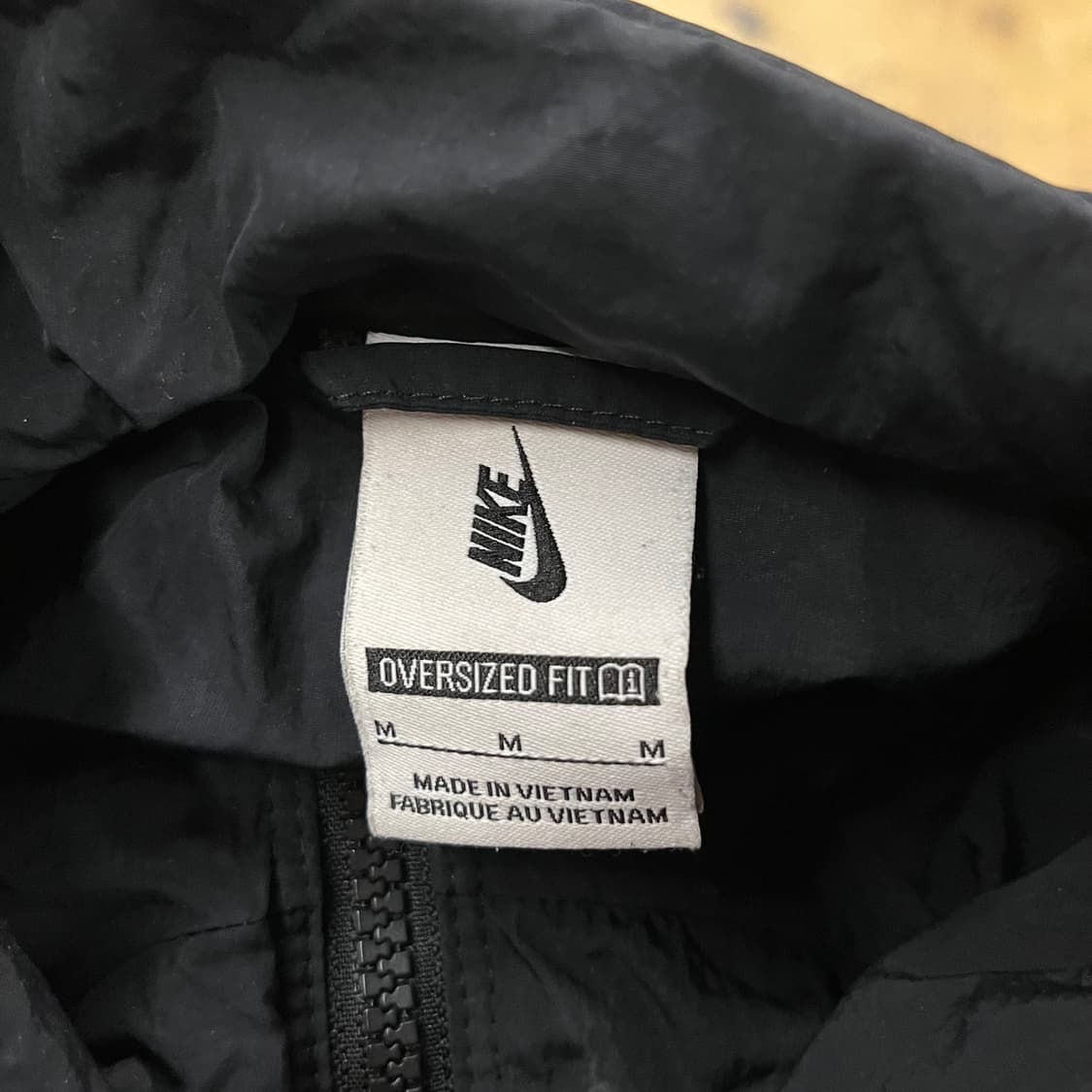 [정품/M] 나이키 블랙 바람막이 자켓 b15 상품이미지5