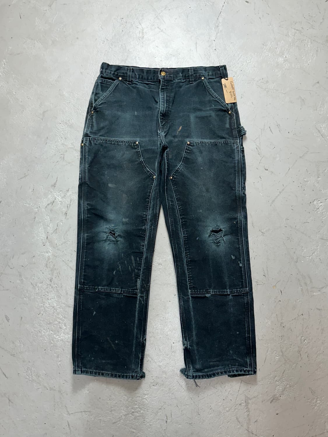 OG USA Made 칼하트 B01 더블니 팬츠 칼하트 썩블니 상품이미지1