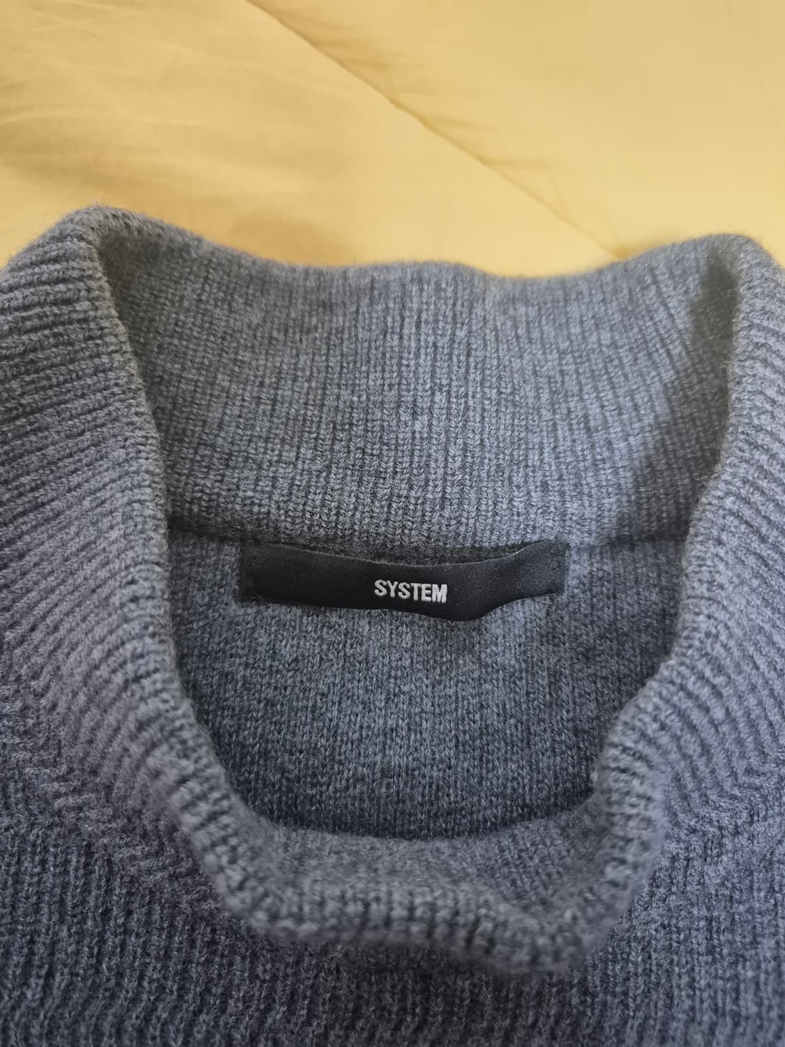 시스템옴므 모크넥 니트 100 상품이미지2