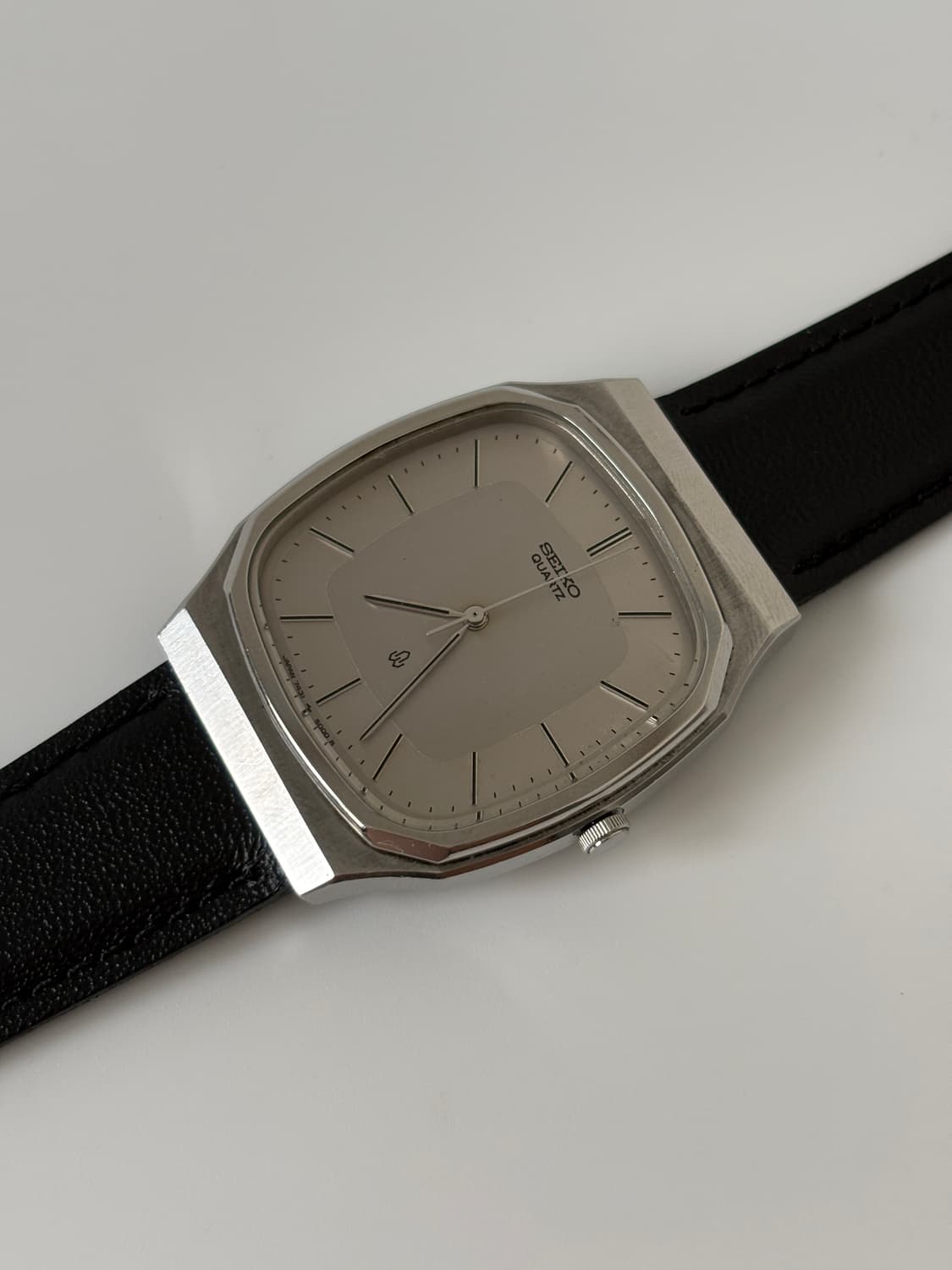 1980s Silver Square Quartz 상품이미지4