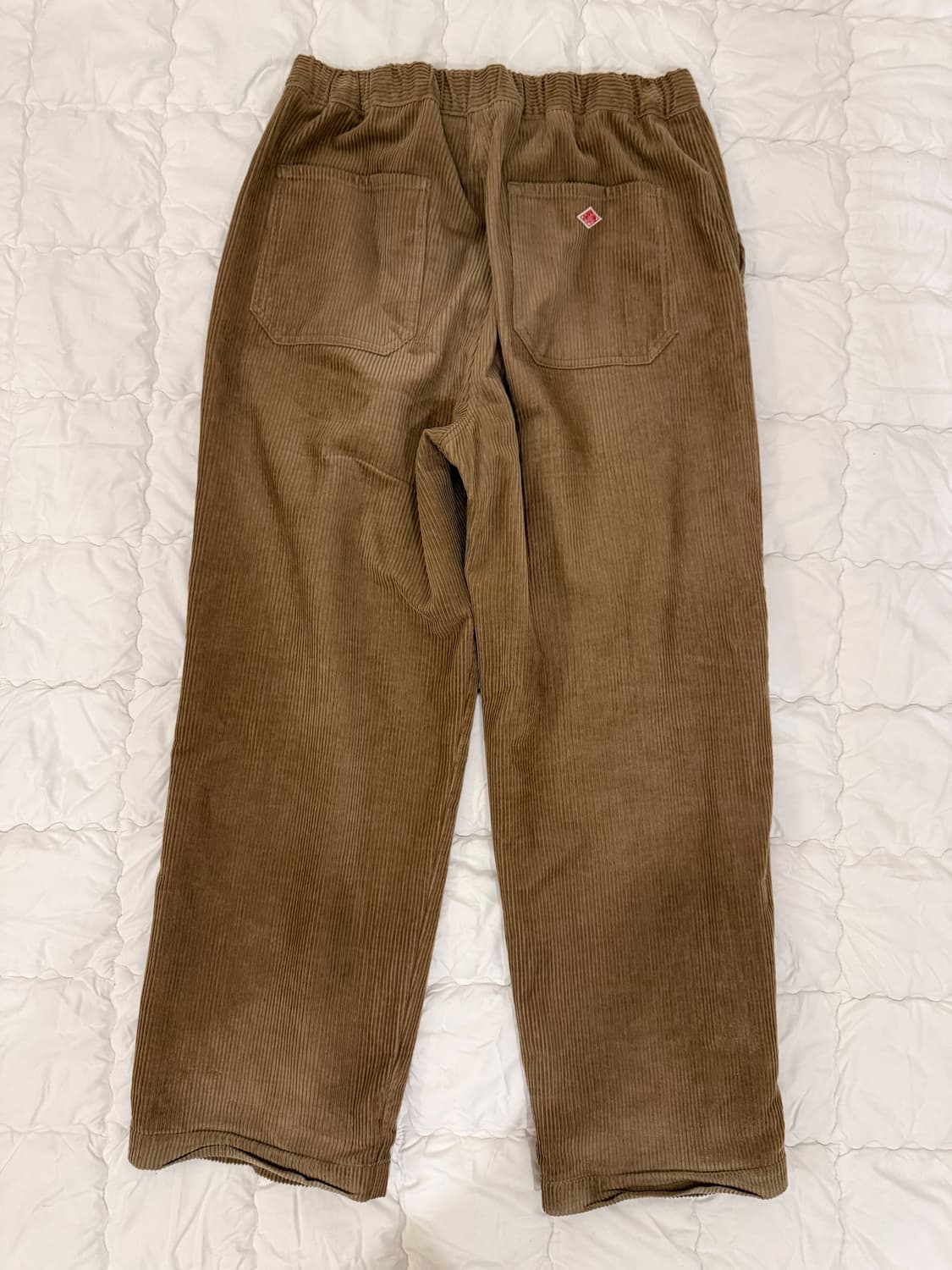 단톤 코듀로이 팬츠 브라운 상품이미지2