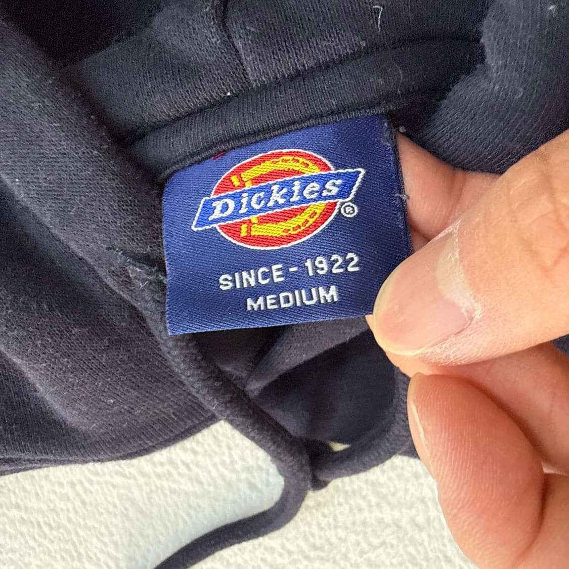 M 디키즈 네이비 후드티 0413T 상품이미지3