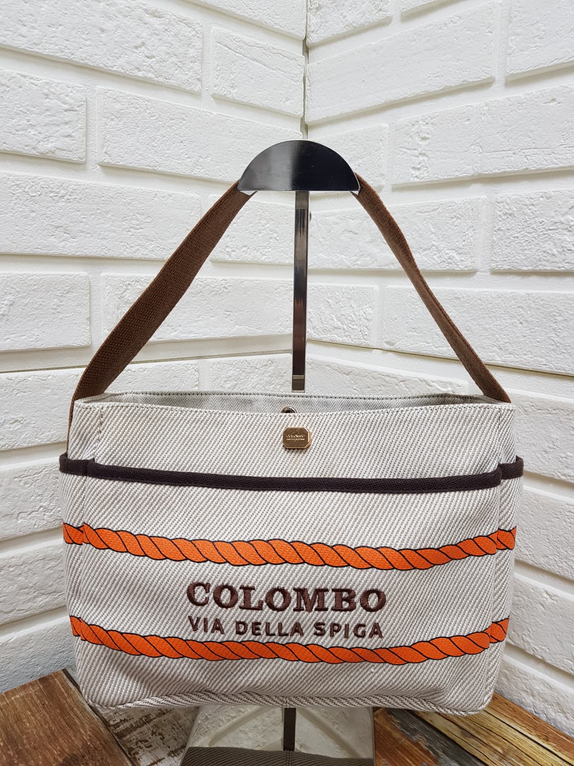 [정품] 콜롬보 비아델라스피가 캔버스 토트백 상품이미지2