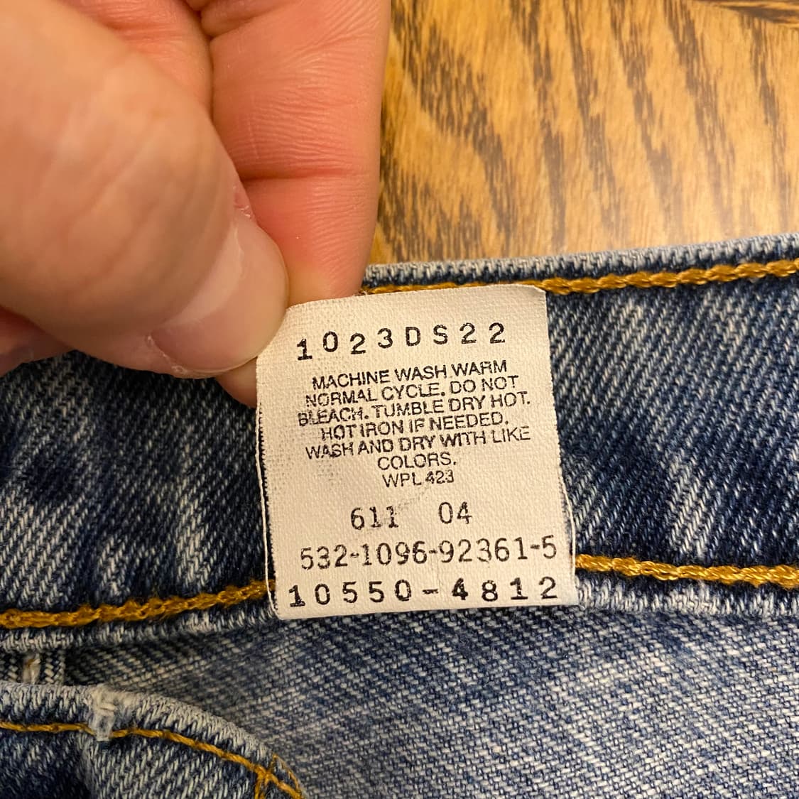 90s 빈티지 리바이스 연청 상품이미지8