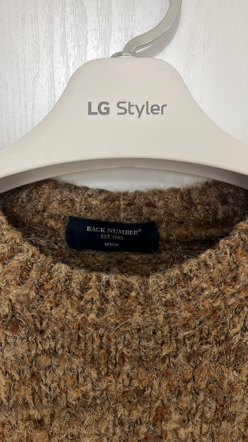 Back number 부클니트 100사이즈  상품이미지2