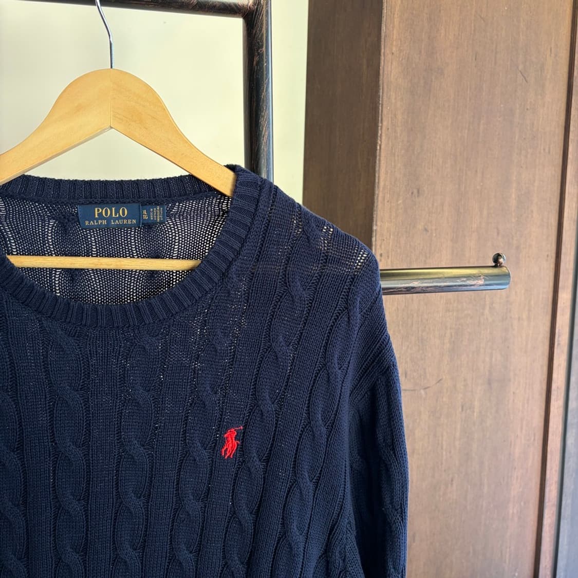 15209 - 폴로 랄프로렌 네이비 케이블 니트 상품이미지3