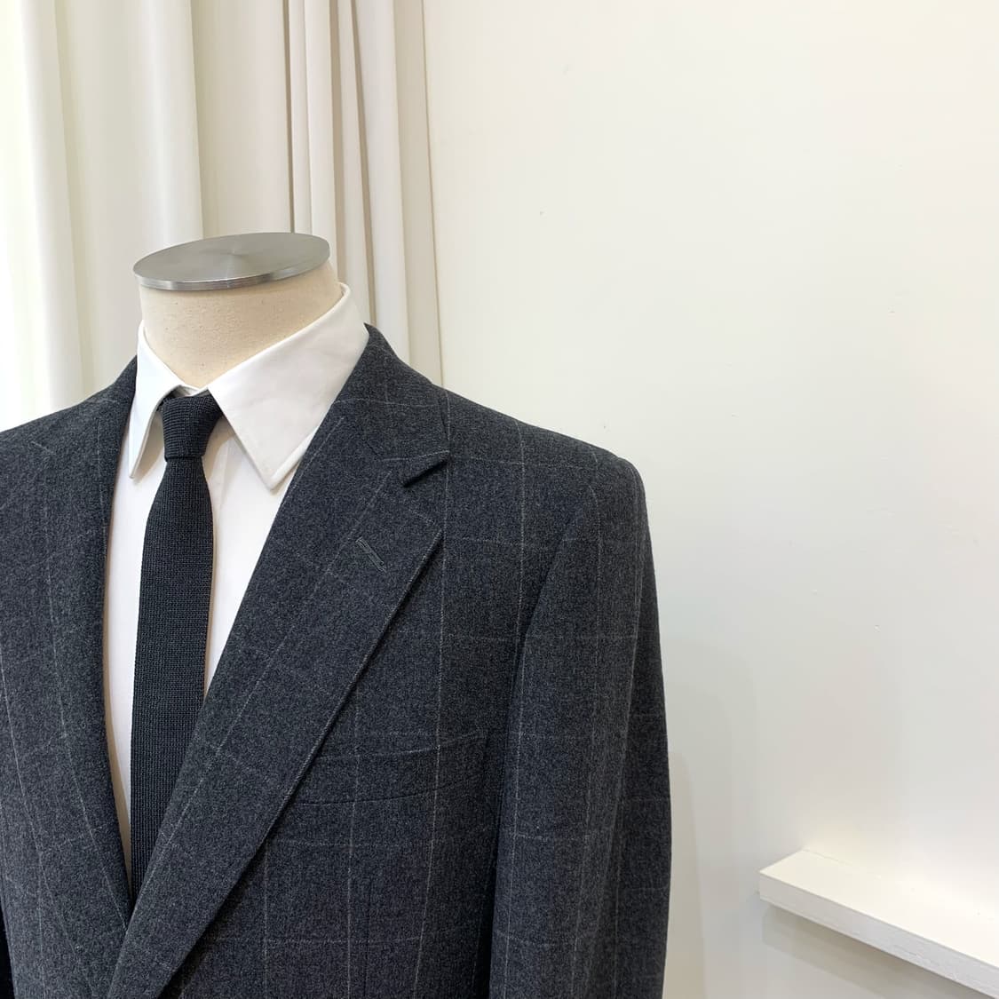 Turnbull Asser Renown 빈티지 플란넬 윈도페인 자켓 상품이미지3
