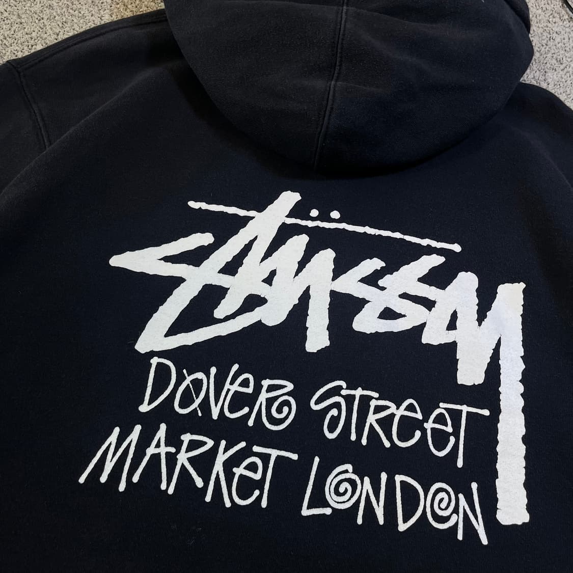 STÜSSY 스투시 스탁 도버 스트리트 마켓 런던 후드티 상품이미지3