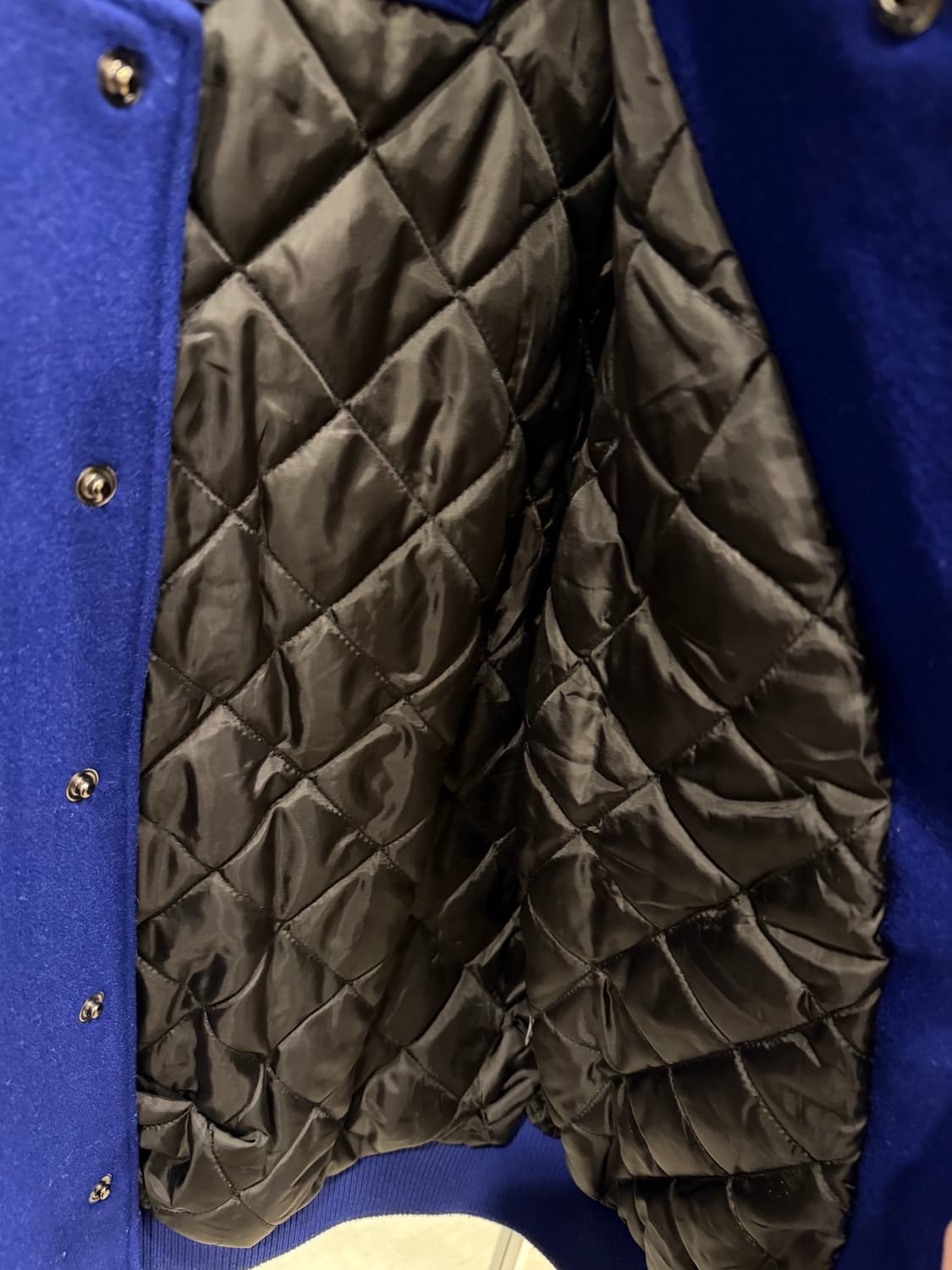 NBA 필라델피아 워리어스 스타디움 울 바시티 자켓 상품이미지3