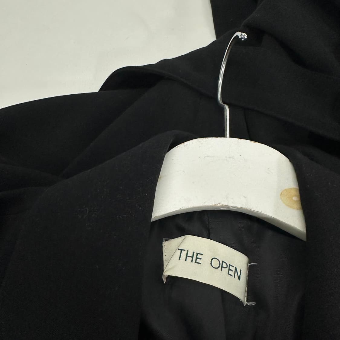 우먼FREE 더오픈프로덕트 블랙 롱 더블코트 상품이미지7