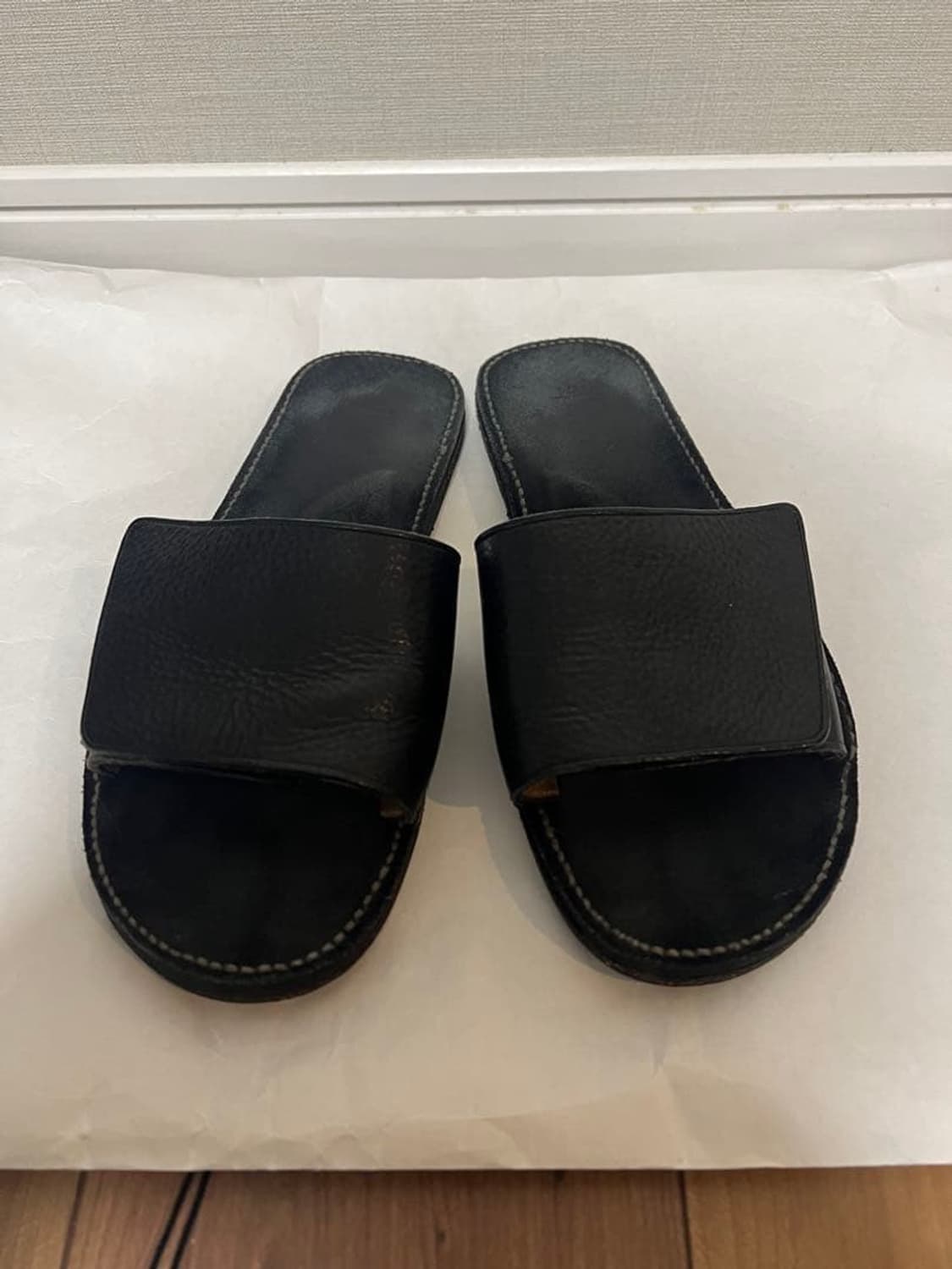 (us8) 올드조 oldjoe 가죽 샌들 슬리퍼 상품이미지2