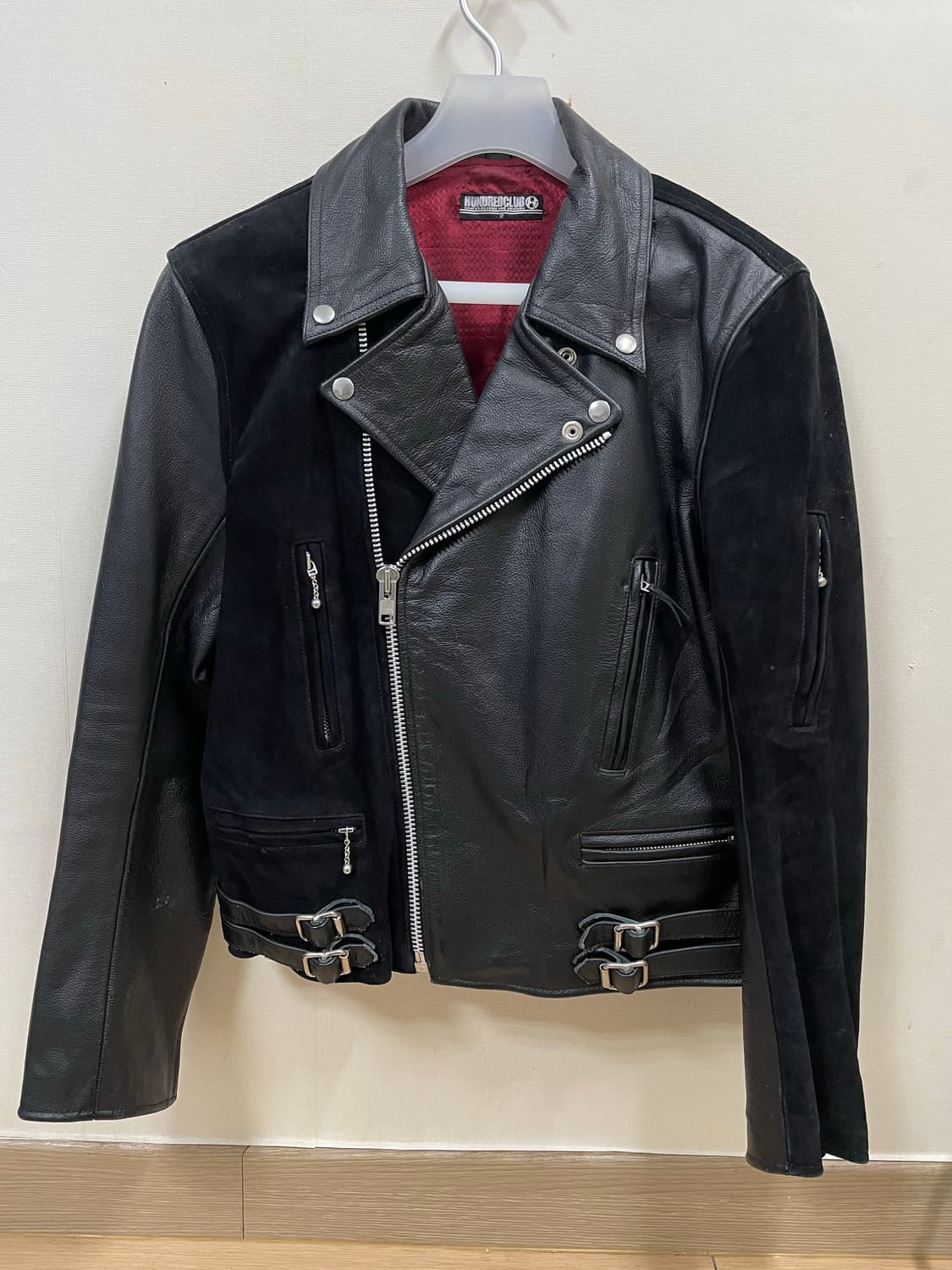 Hundred club 라이더 자켓 (95~) 상품이미지2