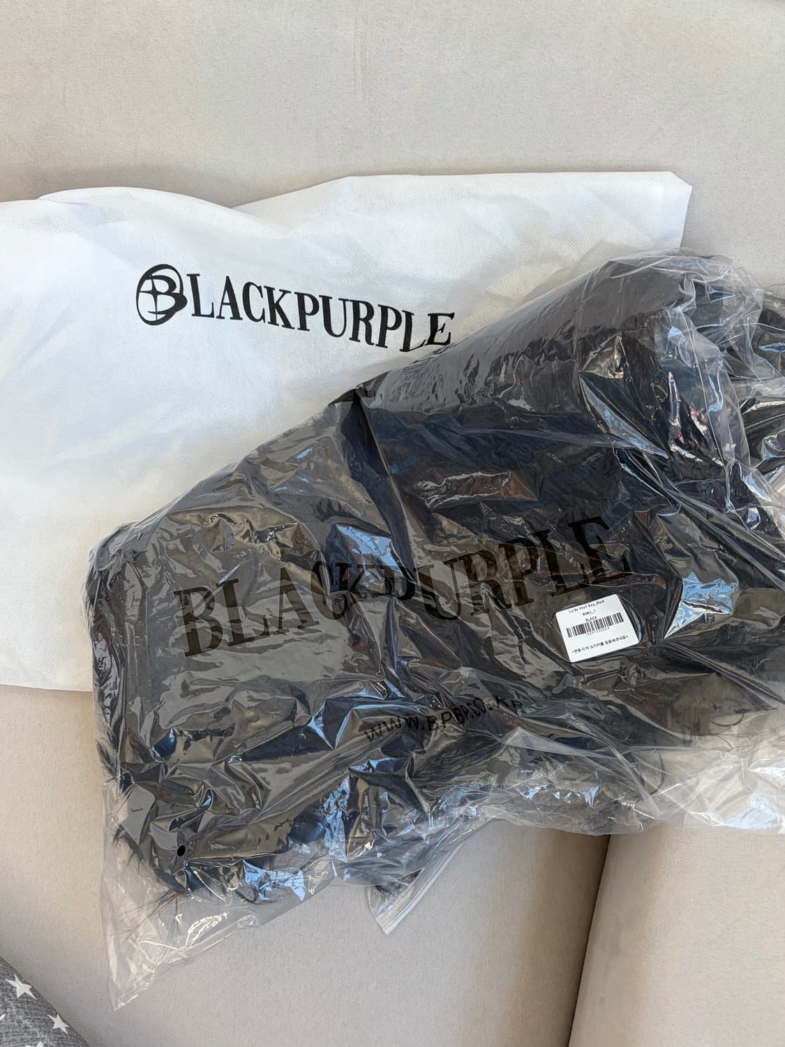 새상품) 블랙퍼플 가방, 숄더백 팝니다 상품이미지2