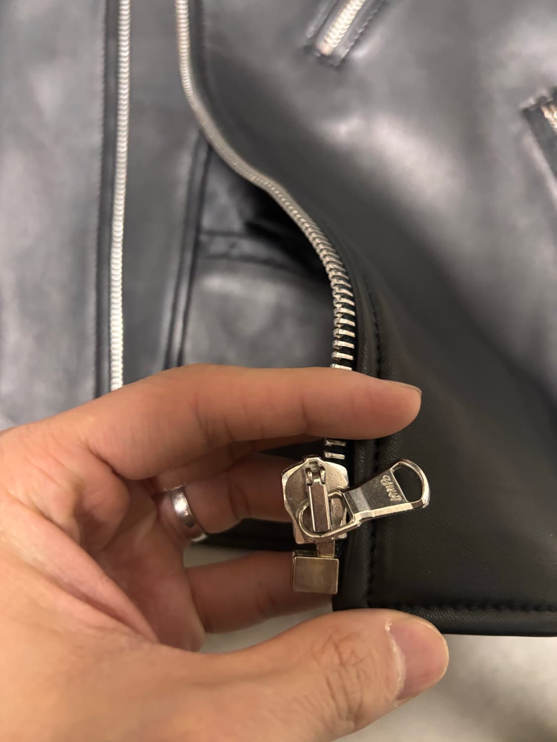 (Msize) 질스튜어트 인생한벌 라이더 가죽자켓 상품이미지5