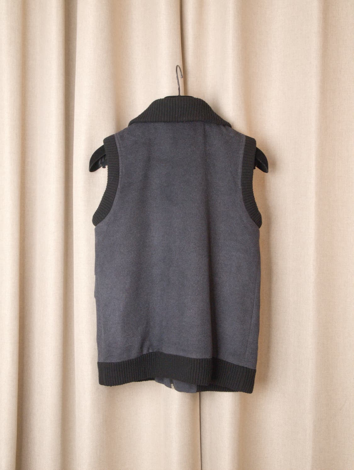 LOOK Silk Wool Zip-up Vest 상품이미지2