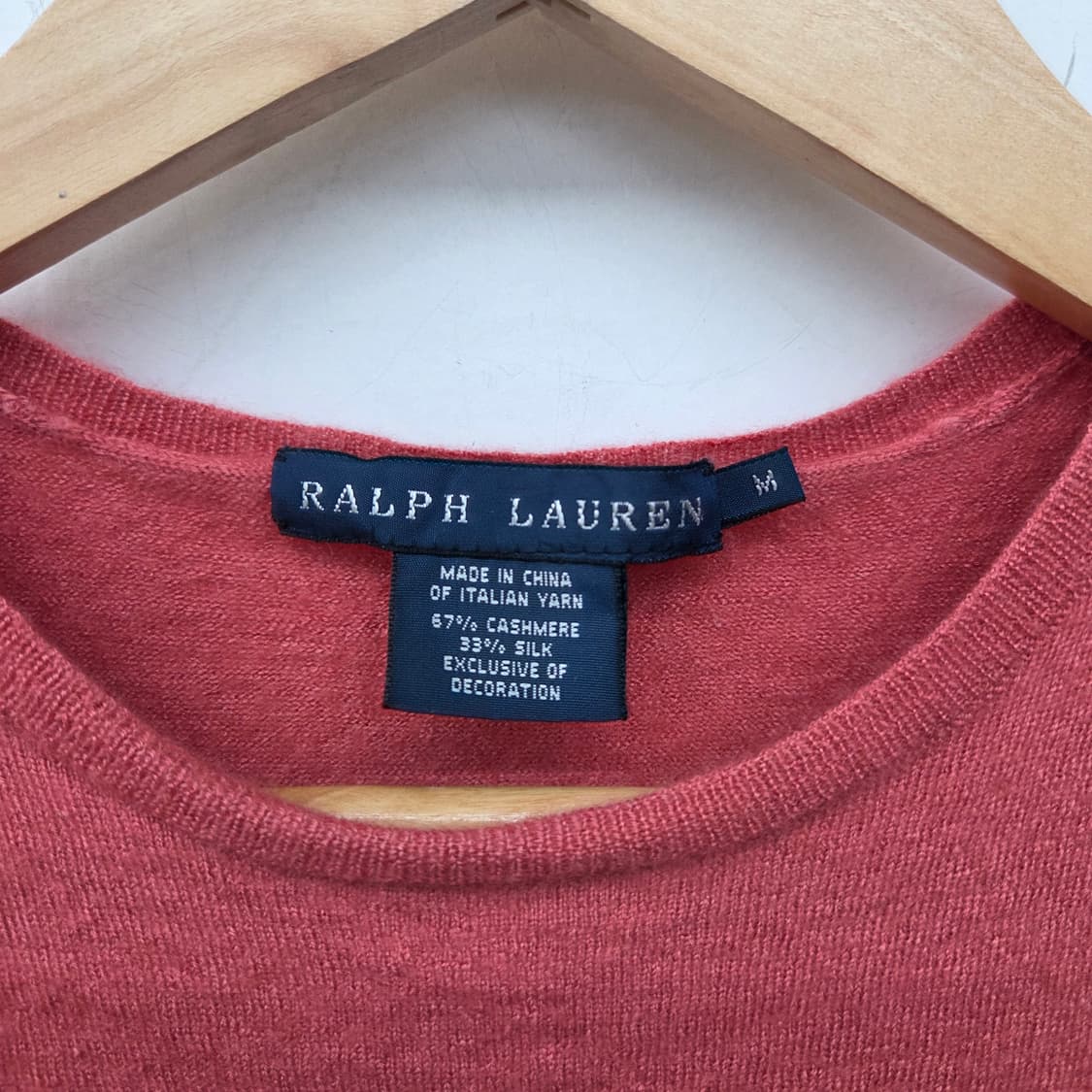 랄프로렌 반팔 니트 티셔츠 여m 상품이미지3