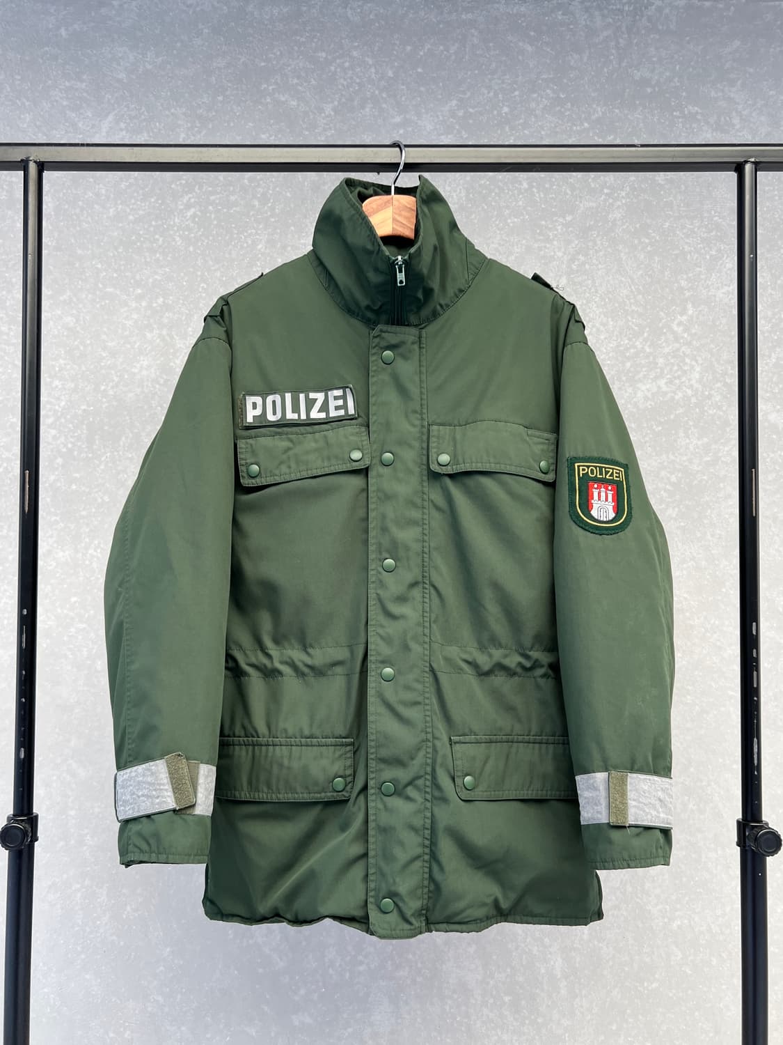 2000s GERMAN POLICE POLIZEI 독일경찰 폴리자이파카 상품이미지1