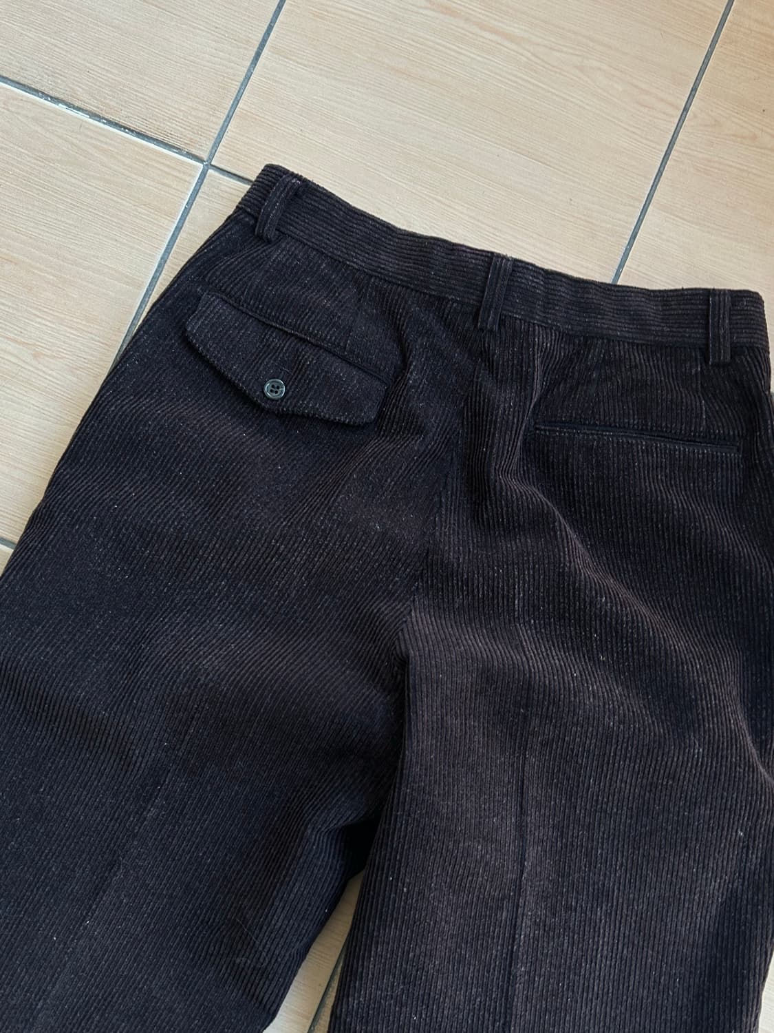 90’s 크리스티안 디올 투턱 와이드 트라우져 상품이미지4