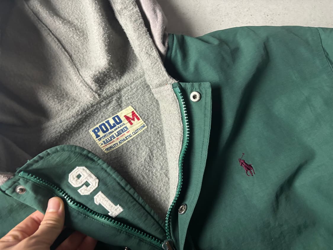 폴로 90년도 후드자켓 상품이미지2
