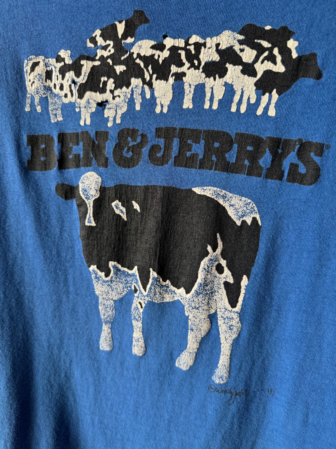 [XL]90's 벤앤제리스 Made in USA 티셔츠 상품이미지6