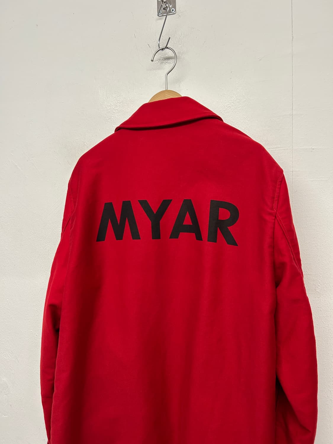 MYAR 마이어 레드 코튼 자켓 상품이미지4