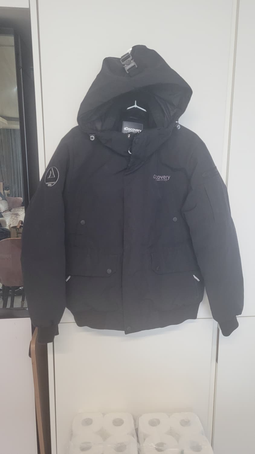 디스커버리 남성 숏  다운패딩 -100사이즈 상품이미지1