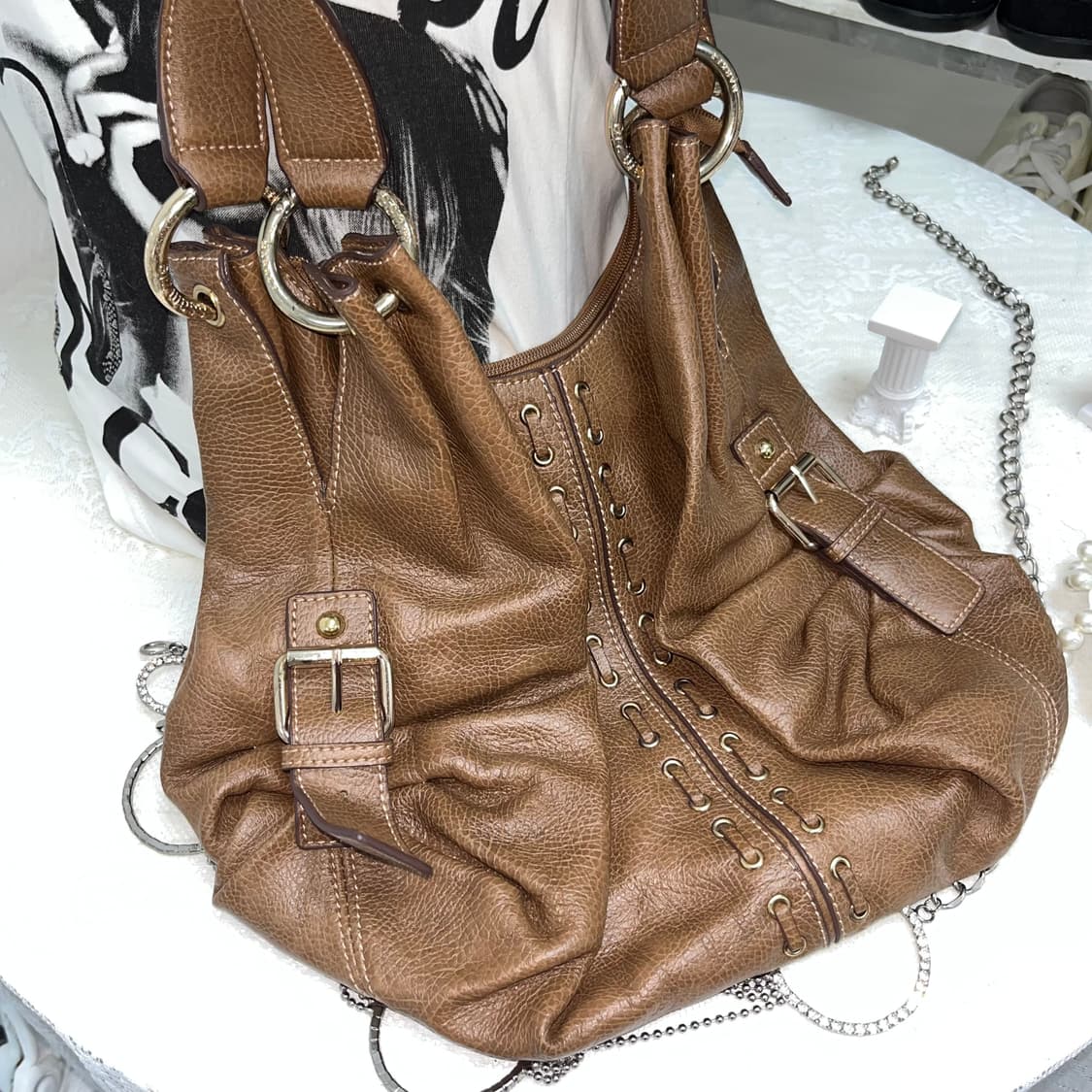 빈티지 브라운 백 상품이미지2