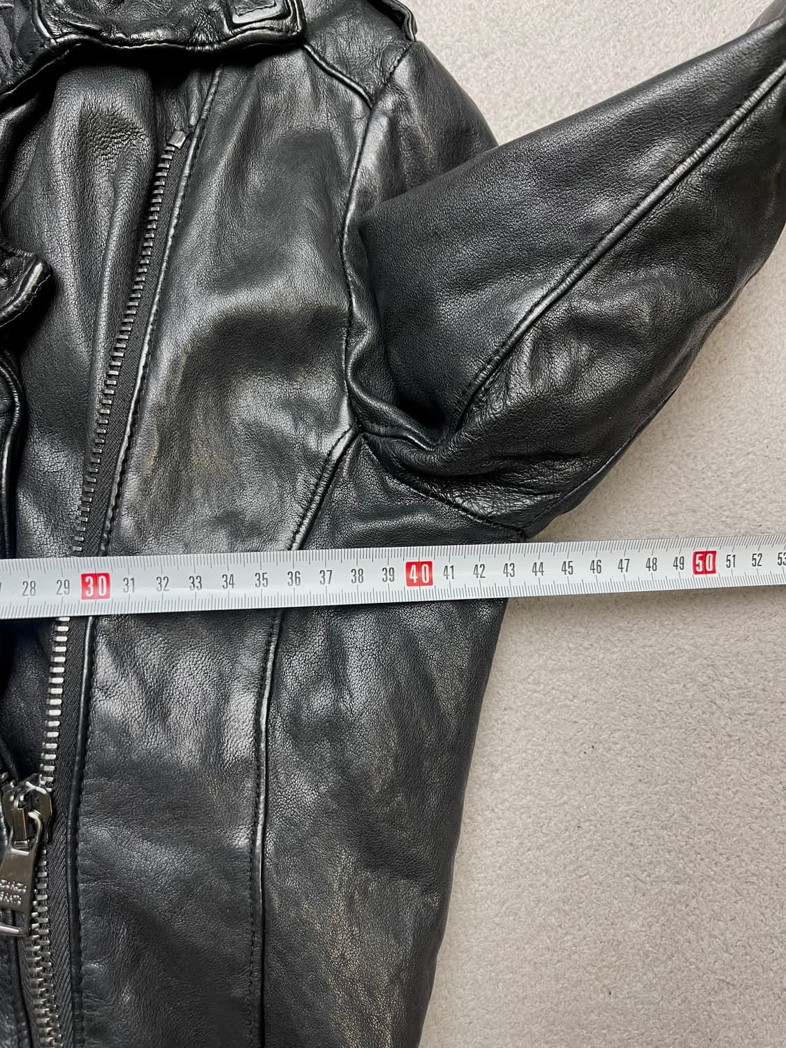 [40] GIORGIO BRATO 조르지오 브라토 레더 코트 상품이미지5