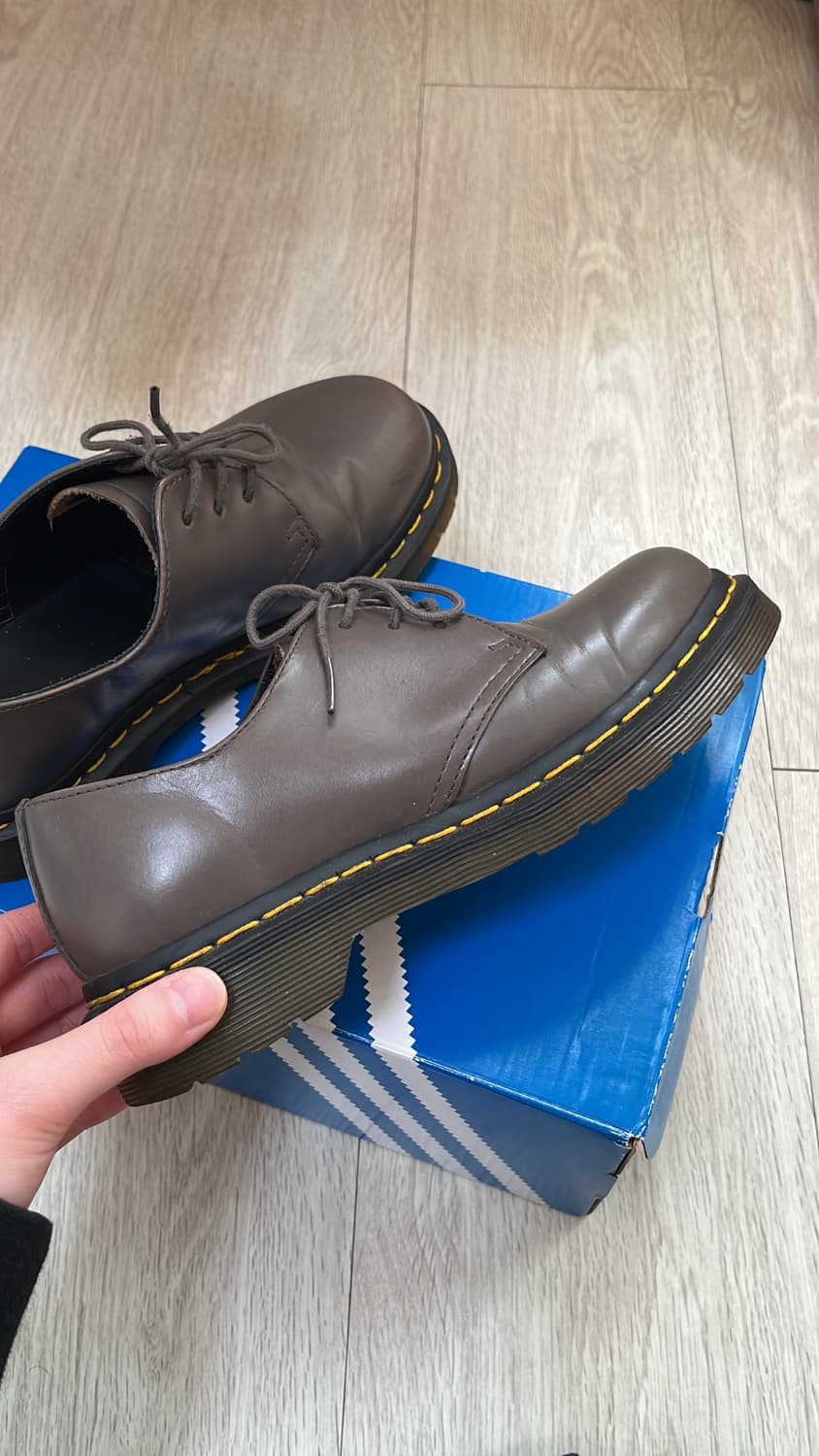 닥터마틴 1461 3홀 더비슈즈 그레이 상품이미지8