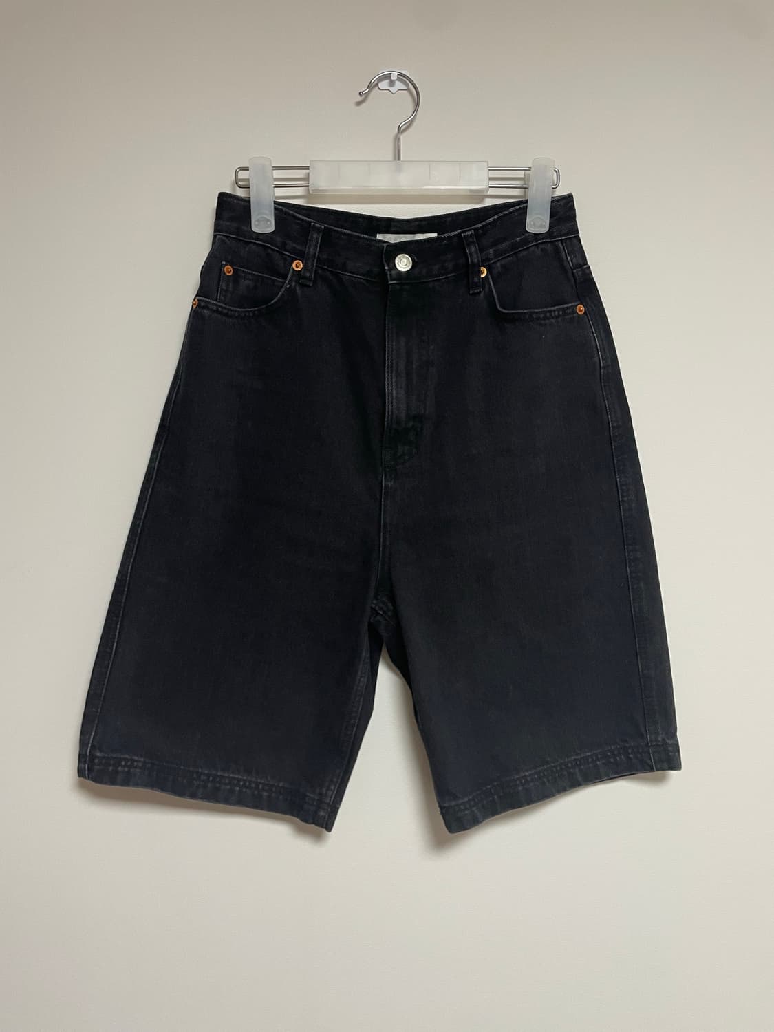 그로브 리아 데님 하프팬츠 상품이미지2