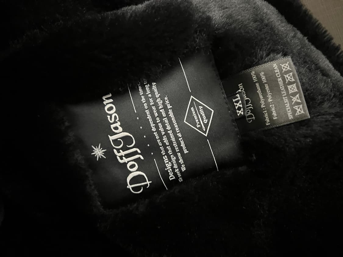 도프제이슨 스웨이드 무스탕 2XL 상품이미지2