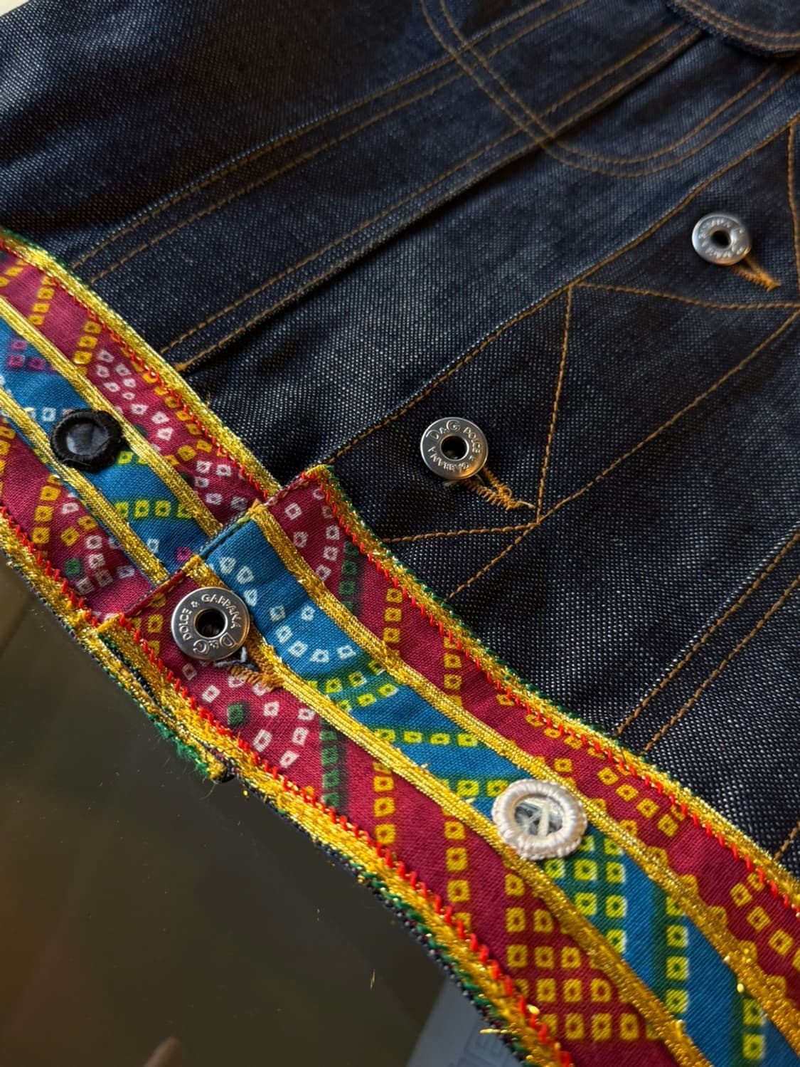 돌체앤가바나 D&G 데님 자켓 55 상품이미지6