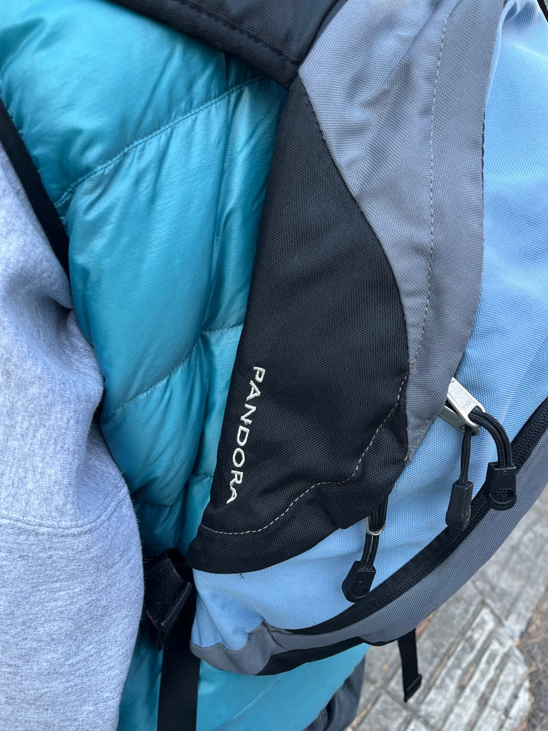 00s TNF Center Logo Backpack 상품이미지4