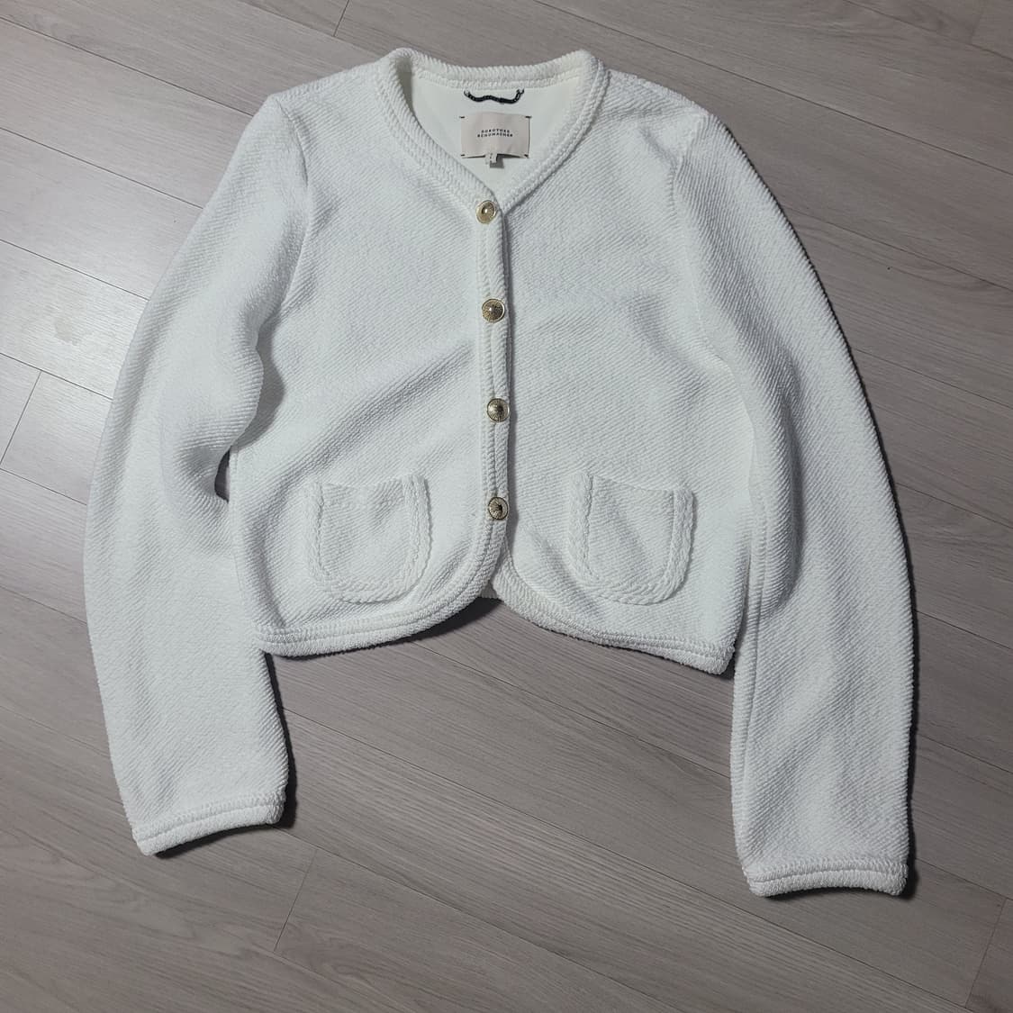 Dorothee Schumacher의 크롭 테리 자켓 상품이미지7