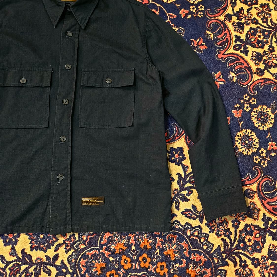 유니폼브릿지 립스타 퍼티그 워크셔츠 M size 상품이미지3