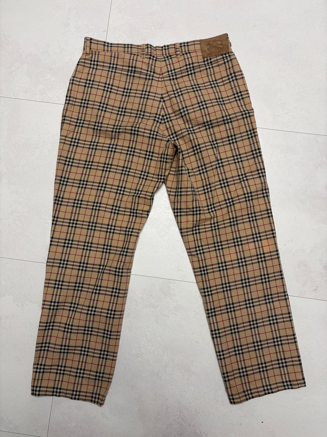 버버리 체크 팬츠 상품이미지2