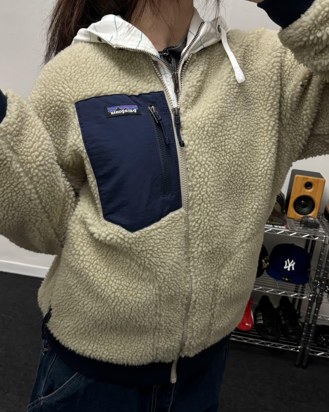 파타고니아 레트로X 베이지 후리스 자켓 상품이미지1