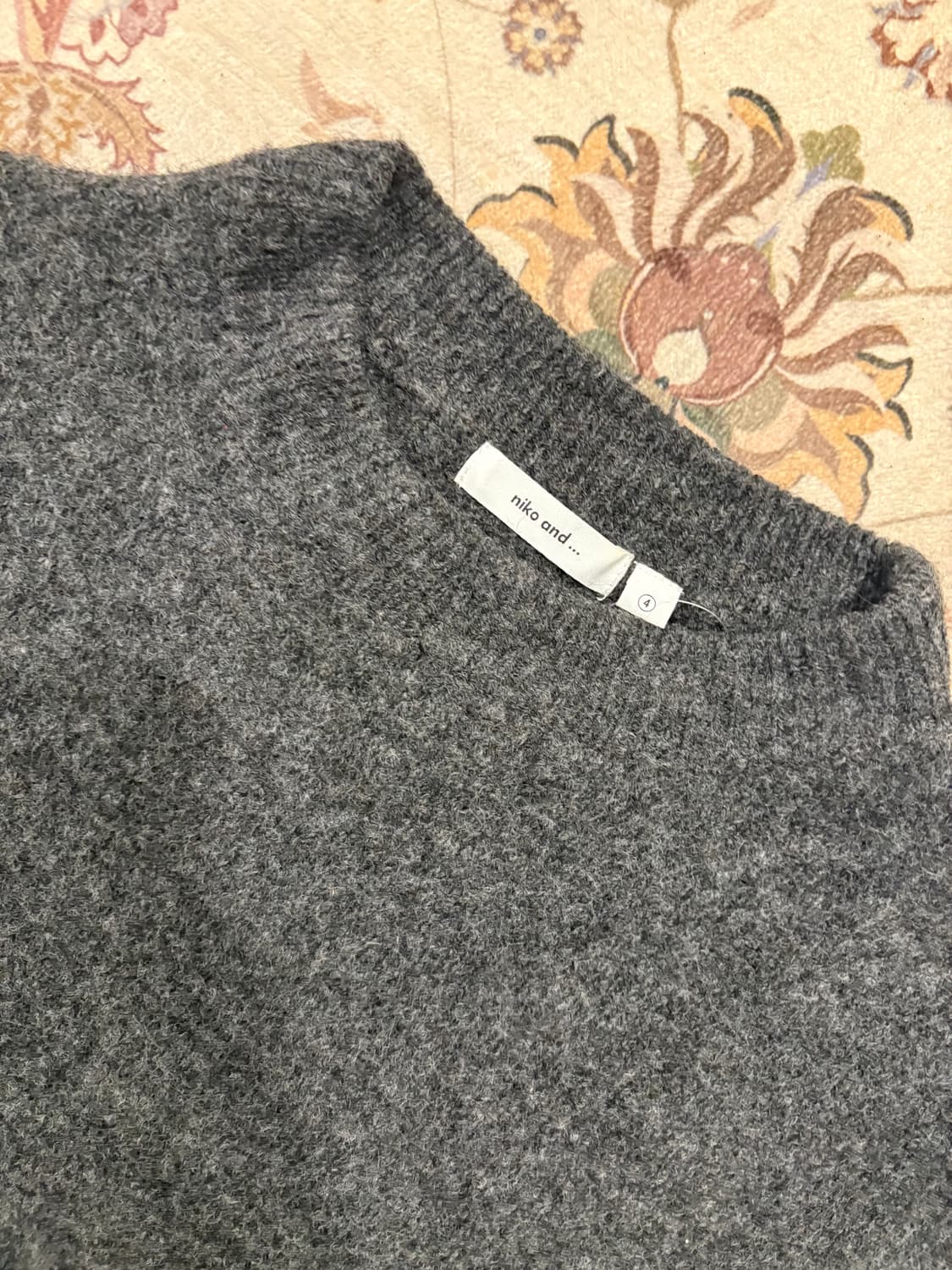 니코앤드 퍼프슬리브 울니트 상품이미지3