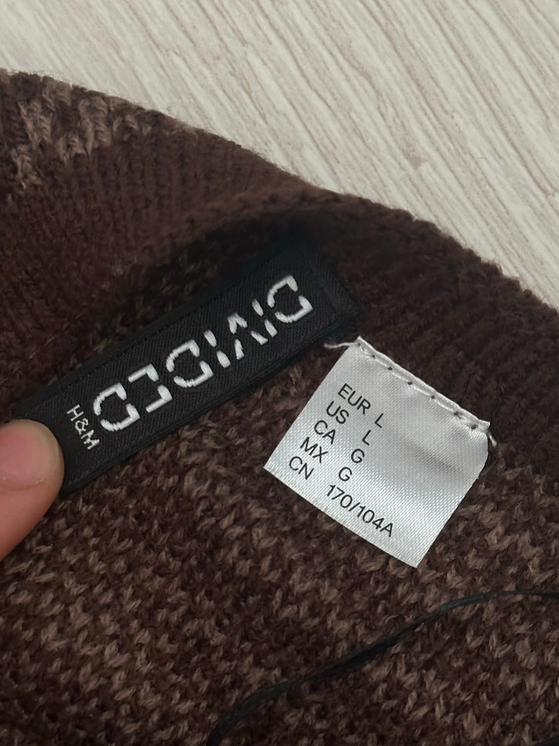 H&M 니트 터틀넥  상품이미지3