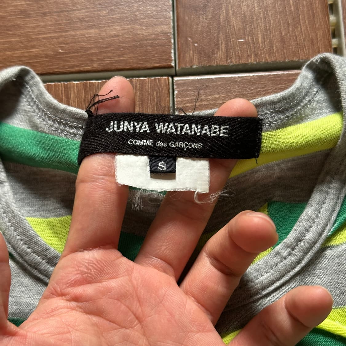 Junya watanabe comme des garcons 1/2 tee 상품이미지5