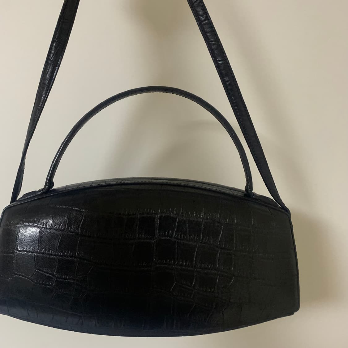 아카이브앱크 쉘토트백 Shell tote bag(Crocodile bla 상품이미지2