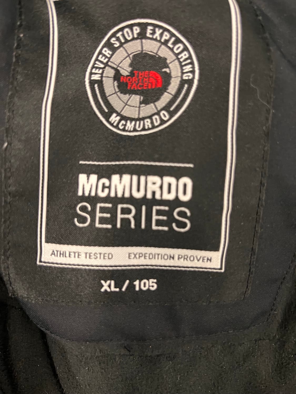 노스페이스 맥머도 다운 파카 XL 105 블랙 상품이미지4