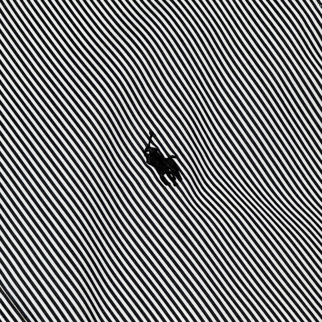 XL) 폴로 랄프로렌 클래식 블랙 스트라이프 포플린 셔츠 상품이미지4