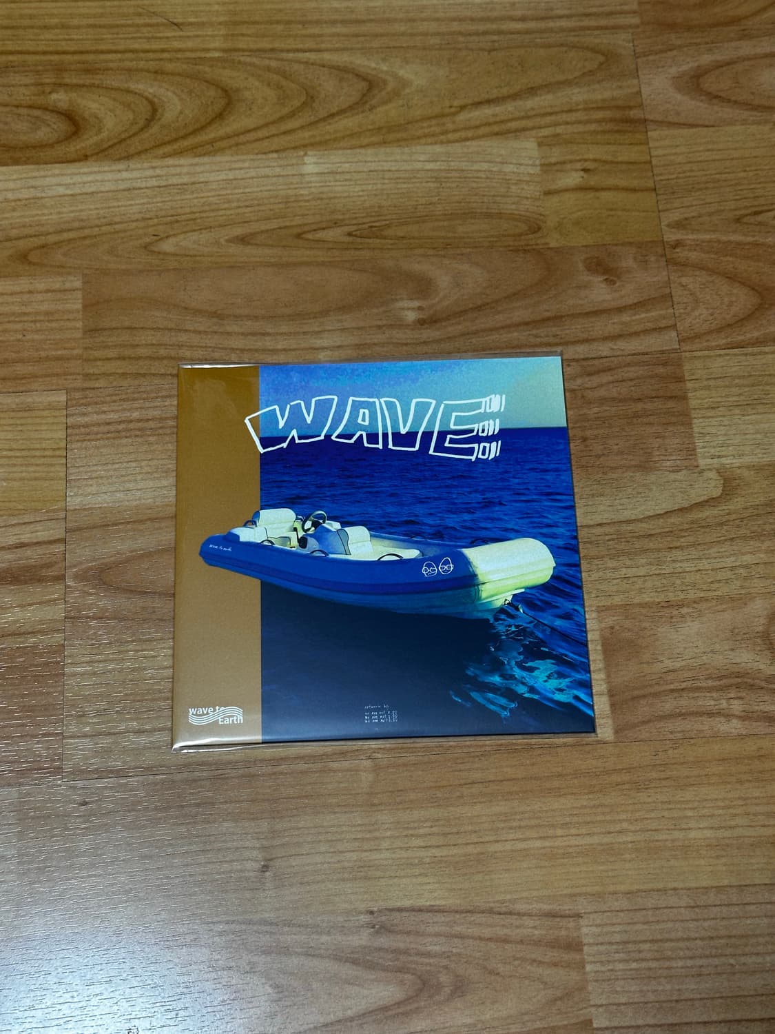 웨이브투어스 - wave / light 7인치 700장 한정 블루 LP 상품이미지3